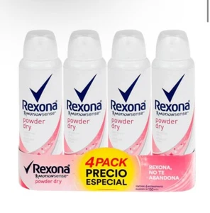 4PACK! REXONA 72HPROTECTION WOMENS SPRAY DEODORANT/POWDER DRY/150ML EACH - Picture 1 of 2