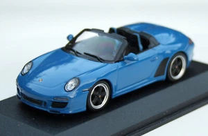 Porsche 911 Speedster 997.2 Anno 2010, Blu, Modello Minichamps In Scala 1:43 - Foto 1 di 7