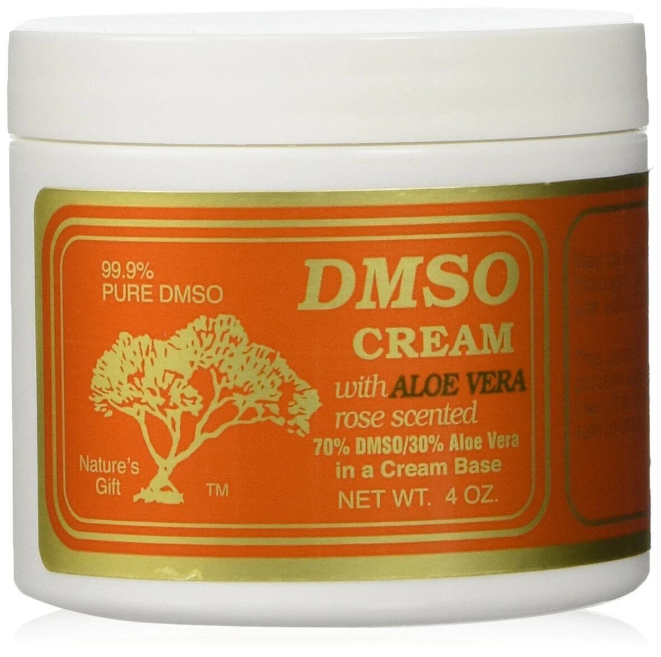 DMSO Creme mit Aloe Vera, 4 oz - Rose duftende Haut Feuchtigkeitscreme für Erwachsene - Bild 1 von 1