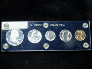 1954 United States Mint Silver Proof Set in Capital Plastic Holder - Picture 1 of 6