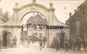 Primera Guerra Mundial 1919 Ejército Británico del Rin en Base Colonia Foto Real Postal - Imagen 1 de 2