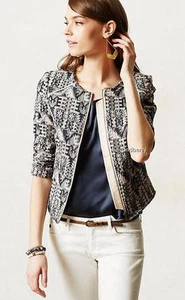 NUEVA Chaqueta Anthropologie Faifo de Hei Hei Talla 8 y 10 - Imagen 1 de 6