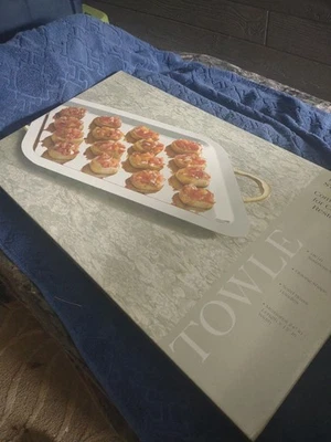 Bandeja barra toalla acero inoxidable 18/10 grado comercial Foto 1 de 3