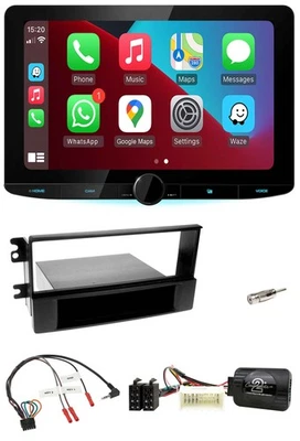 Kenwood Lenkrad USB DAB Bluetooth Autoradio für Kia Sportage II 2005-2008 schwar - Bild 1 von 4