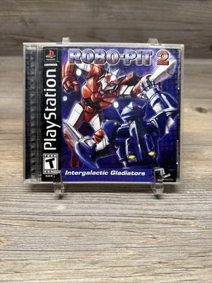Robo-Pit 2 Intergalactic Gladiators (Sony PS1, 2003)  Black Label Tested READ !! - Image 1 of 4