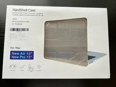 Macbook Air, Pro 13" Clear Case A2179,  A1932 - Image 1 of 3