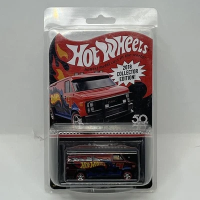 2018 Hot Wheels Collector Edition Custom GMC Panel Van Target Mail In Car - Image 1 of 3