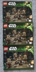 Lego Star Wars Ewok Village #10236 Instruction/ Manuals  Books 1,2&3