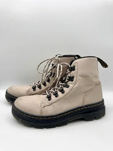 Botines de combate Dr. Martens Combs sarga topo talla 8 con cordones - Imagen 1 de 9