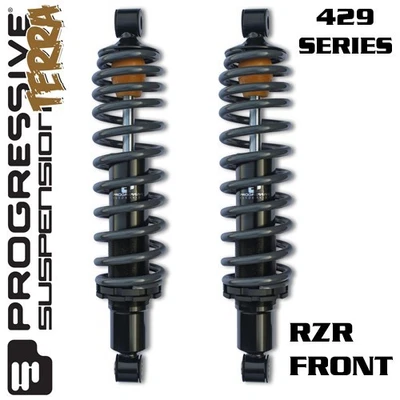 Amortiguadores de repuesto delanteros progresivos 429 UTV de alta resistencia Coilover Polaris RZR 570 Foto 1 de 4