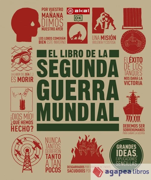 El libro de la Segunda Guerra Mundial. NUEVO. ENVÍO URGENTE (Agapea) - Imagen 1 de 1