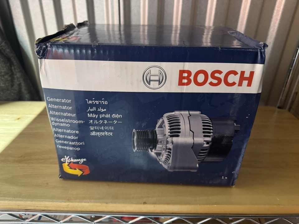 Alternador Bosch AL0850X para 2007-2013 BMW 335i 135i 535i 335xi novo na caixa - Imagem 1 de 4