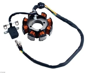 Mogo Parts 8 Coil Magneto/Stator - 3 Wire Male Plug/2 Loose Wire Female Adaptors - Picture 1 of 5