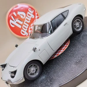 AUTOart 1/18 Toyota 2000 GT 2000GT Coupe White Upgraded 78747 Millennium - Picture 1 of 22