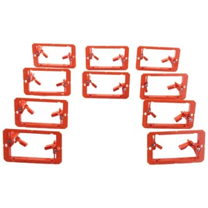 Low Voltage Mounting Bracket 1 Gang Multipurpose Drywall Mounting Wall2552 - Afbeelding 1 van 6