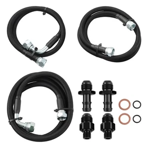 Transmission Cooler Hose Line Kit Fit For  Dodge Ram Cummins 5.9L 48RE UK - Picture 1 of 17