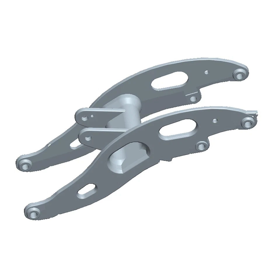 Piezas modelo brazo cubo metal para cargadora de ruedas 1/16 doble E RC Foto 1 de 1