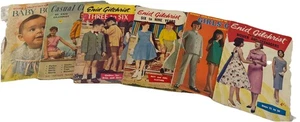 Bundle Of 6 Enid Gilchrist Sewing Pattern Magazines - Picture 1 of 7