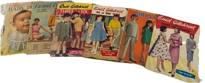 Bundle Of 6 Enid Gilchrist Sewing Pattern Magazines - Image 1 of 4