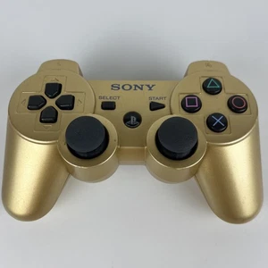 Sony PlayStation 3 PS3 DualShock 3 SIXAXIS Gold Wireless Controller CECHZC2U - Bild 1 von 8