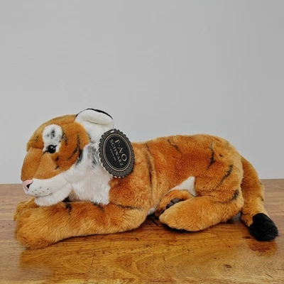 FAO Schwarz Tiger Plush Soft Toy Large with Original Tags BNWT - Image 1 of 4