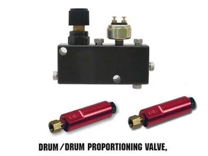 Black Adjustable Proportioning Valve And Distribution Block Drum/Drum - Bild 1 von 3
