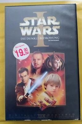 Star Wars I "Die dunkle Bedrohung" VHS  - Bild 1 von 4