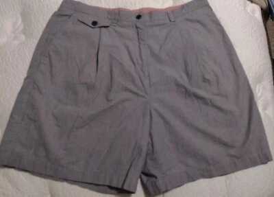 Pantalones Cortos Lauren Ralph Lauren Para Mujer 14 Azul Guinga Informal Logo Foto 1 de 3