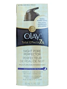 Olay Total Effects 7 In One Night Pore Perfector 1.7 oz / 50 ml - New - Picture 1 of 3