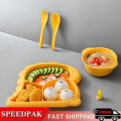 4Pcs/ Set Baby Food Tableware Cartoon Dinnerware Kids Home Tool Feeding M4Q7 D7 • 9.14€