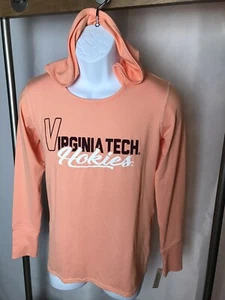 Neu mit Etikett J. America Damen-Hoodie Medium Performance Virginia Tech Hokies - Bild 1 von 3