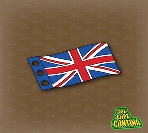 for Minifigure Custom Flag WW2 World War 2 United Kingdom Commonwealth Flag - Picture 1 of 1