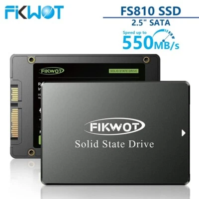 Fikwot 512GB 1TB 2TB 4TB SSD 2.5'' SATA III 6Gb/s TLC Internal Hard Drive Lot