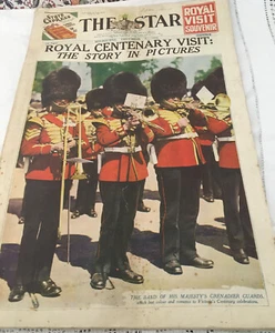 Vintage 'The Star' Royal Australia Visit Souvenir Newspaper December 8th 1934. - Picture 1 of 8