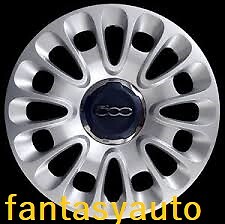 Fiat 500L Set 4 Pezzi Borchie Coppe Copponi Copri Cerchi 15