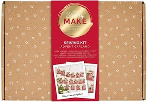 Simply Make by docrafts - Create Your Own Hanging Advent Garland Sewing Kit  - Picture 1 of 3