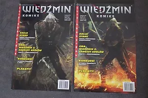 THE WITCHER Reason of State RACJA STANU - 2 comics book - WIEDŹMIN UNIKAT - Imagen 1 de 4
