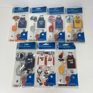(10) NBA Basketball Team Dimensional Stickers Shaquille O’Neal Scrapbooking - Picture 1 of 9
