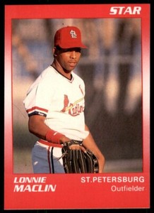 1990 Star Lonnie Maclin St. Petersburg Cardinals #14