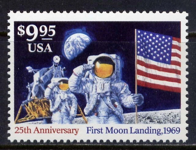 United States Sc#2842 1994 Moon Landing 25th Anniversary MNH - Image 1 of 1