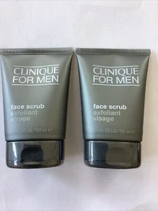 2x Clinique For Men Face Scrub Exfoliant Visage ~ 3.4 oz / 100 ml, NWOB - Picture 1 of 4