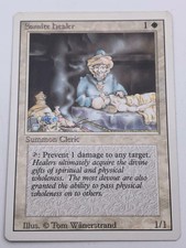Magic: The Gathering💎Samite Healer💎1994 Deck Master - Revised Edition🌟-MTG