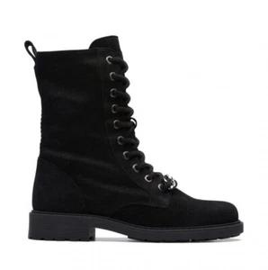 Clarks BNIB Ladies Boot ORINOCO 2 STYLE Black Metallic UK 6.5 / EU 40 - Picture 1 of 6