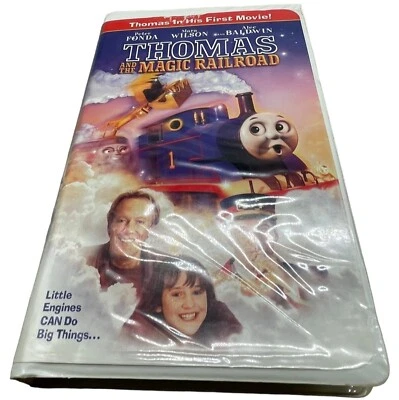 thomas and the magic railroad VHS tape English rated G 8 Mara Wilson READ - Image 1 of 3