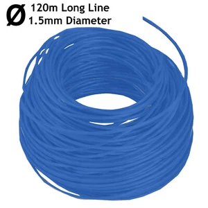 Strimmer Line for Florabest ALDI LIDL ERT450 FRT430 Trimmer 120m x 1.5mm Blue - Foto 1 di 6