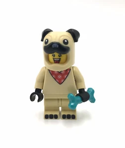 LEGO Pug Costume Guy CMF 71029 Series 21 minifigure dog puppy - Picture 1 of 5