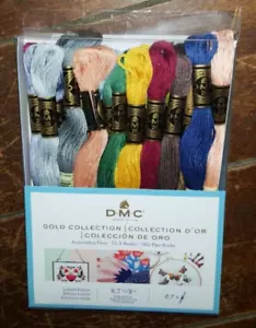 DMC 27pc GOLD COLLECTION Embroidery Floss Limited Edition (8.7yd Per Skein) - Picture 1 of 3