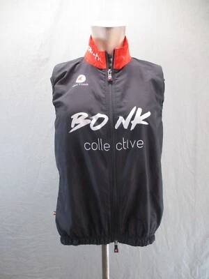 Pactimo Size M Mens BLK Full Zip Stand Collar Lightweight Cycling Vest 808 - Image 1 of 4