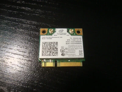 Intel Dual Band Wireless-AC 7260 Wi-fi Card Model 7260HMW - Bild 1 von 2