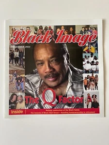 QUINCY JONES * THE Q FACTOR December 2024 LAS VEGAS BLACK IMAGE MAGAZINE LV - Picture 1 of 2